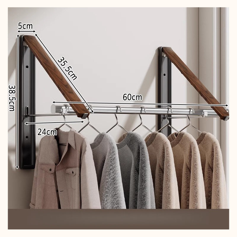 Wall-Mounted Drying Rack