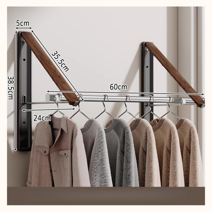 Wall-Mounted Drying Rack