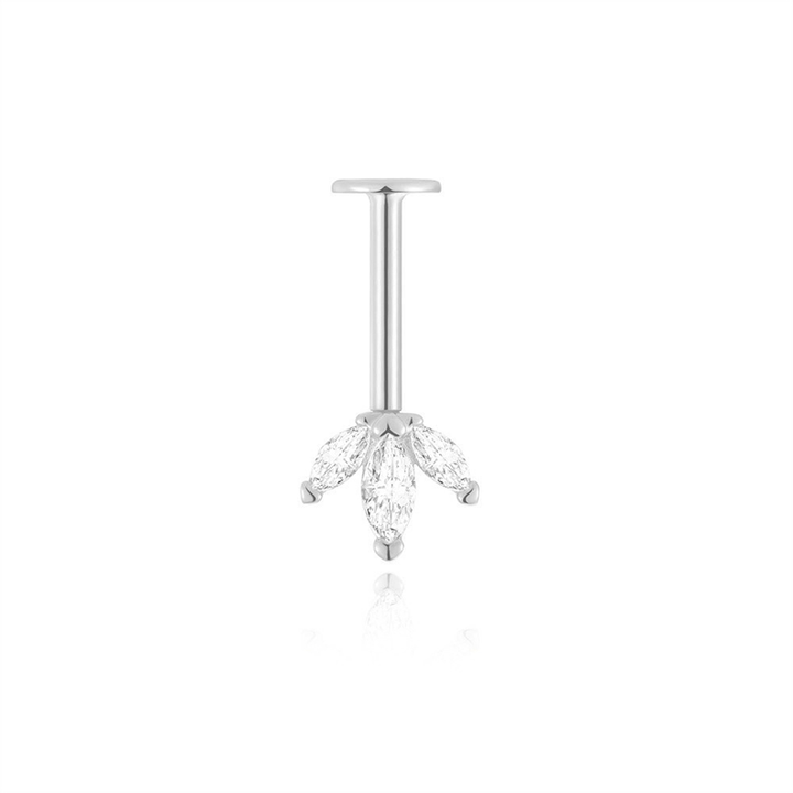 Multi Style Zircon Huggie Hoop Cartilage Piercing Earrings for Women