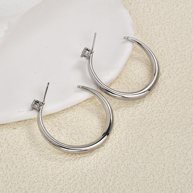 Chunky Hoop Earrings Everyday Luxury