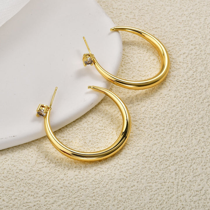 Chunky Hoop Earrings Everyday Luxury