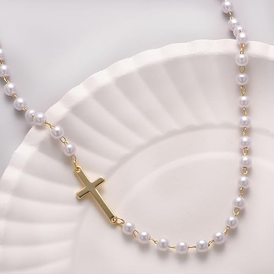 Cross Collarbone Necklace Gift