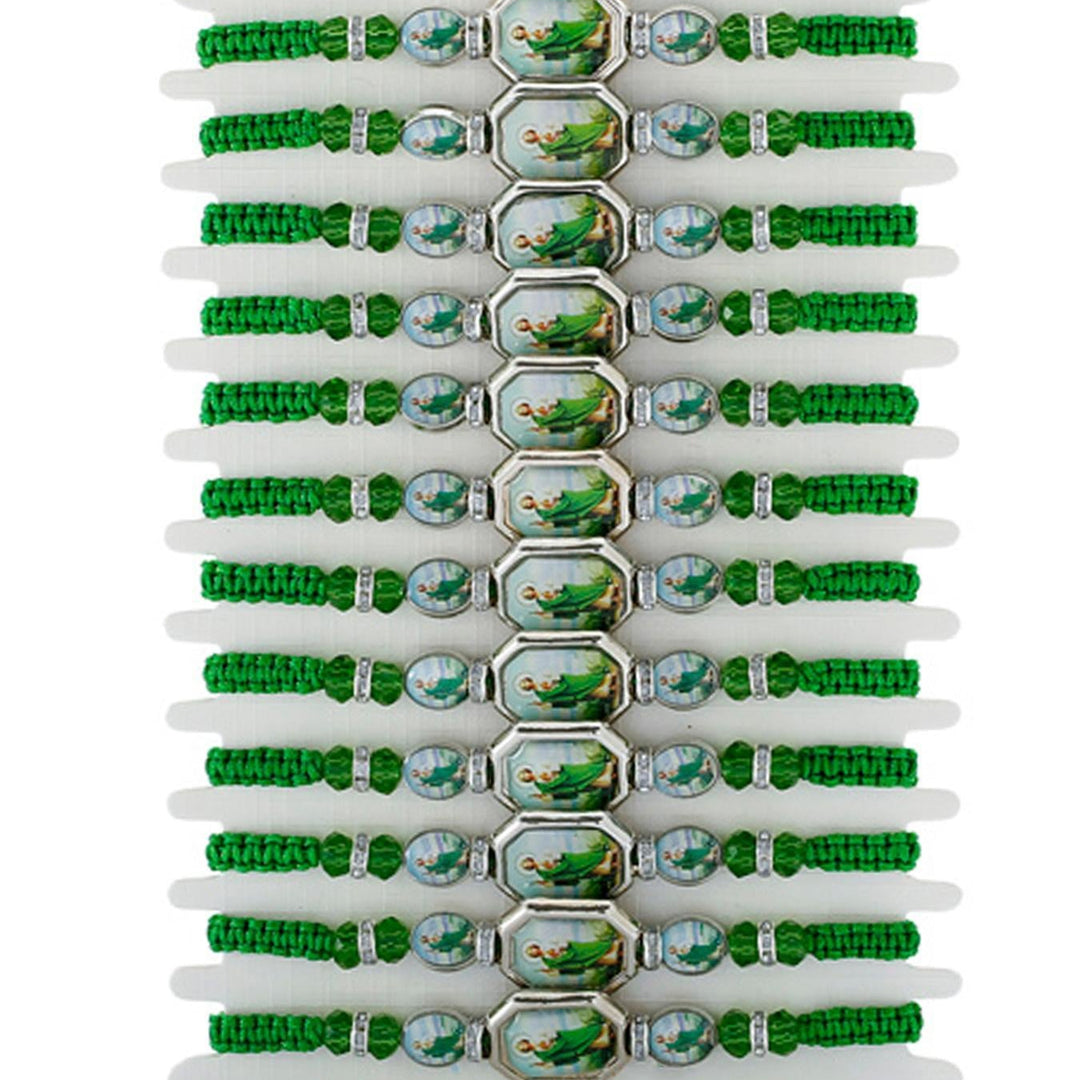 Virgin Mary Woven Bracelet