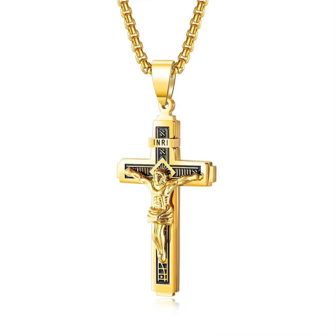 Fashionable stainless steel cross jewelry