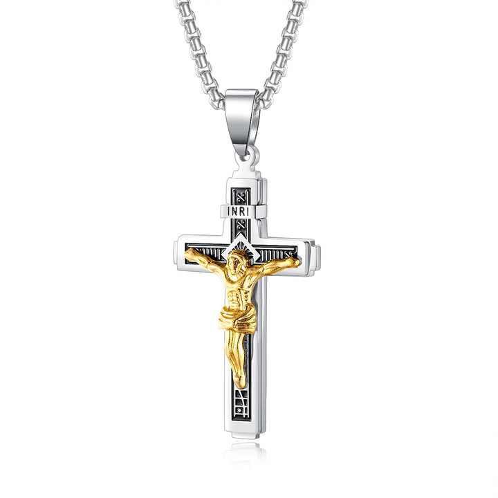 Fashionable stainless steel cross jewelry