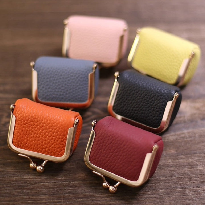 Mini PU Leather Earbud &amp; Jewelry Storage Case