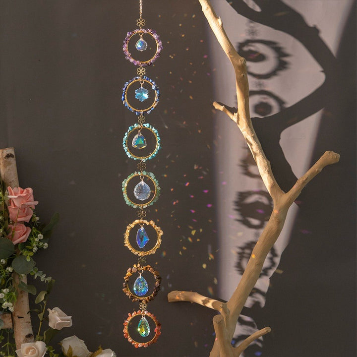 7 Chakra Crystal Sun Catcher Decor