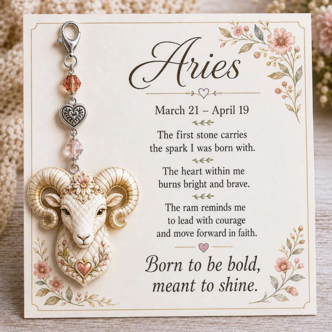 Zodiac Animal Themed Keychains