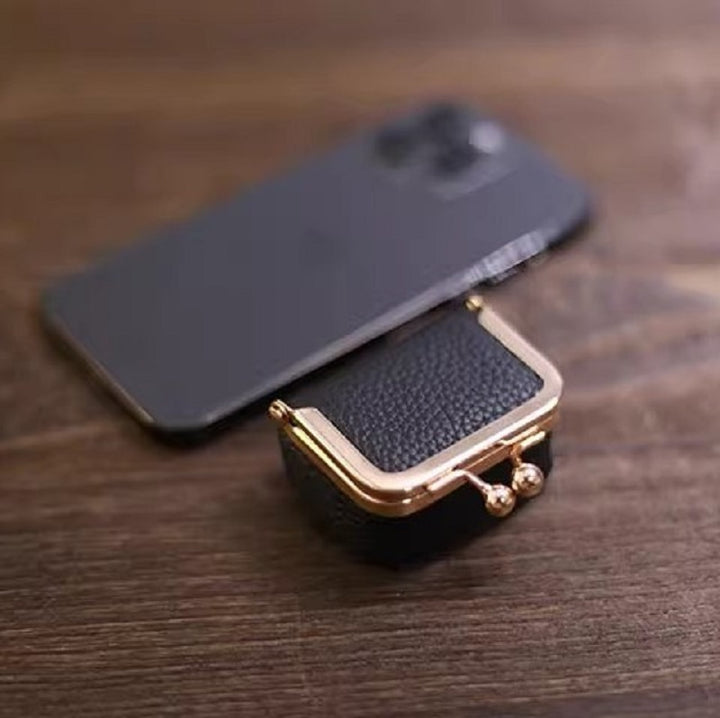Mini PU Leather Earbud &amp; Jewelry Storage Case