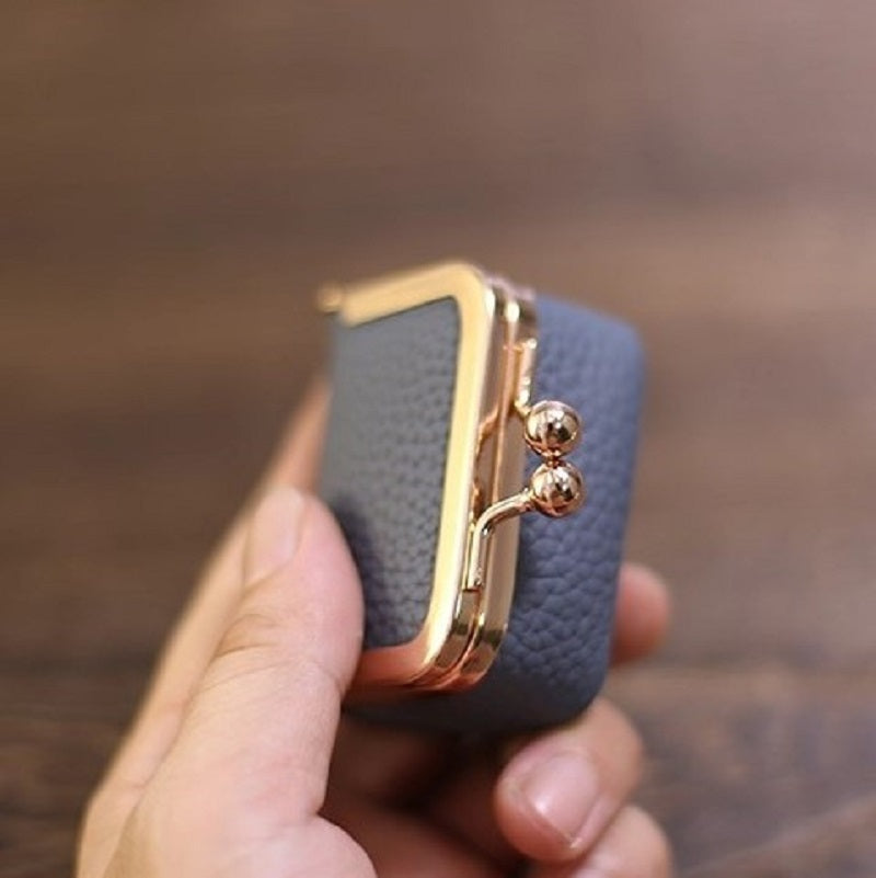 Mini PU Leather Earbud &amp; Jewelry Storage Case