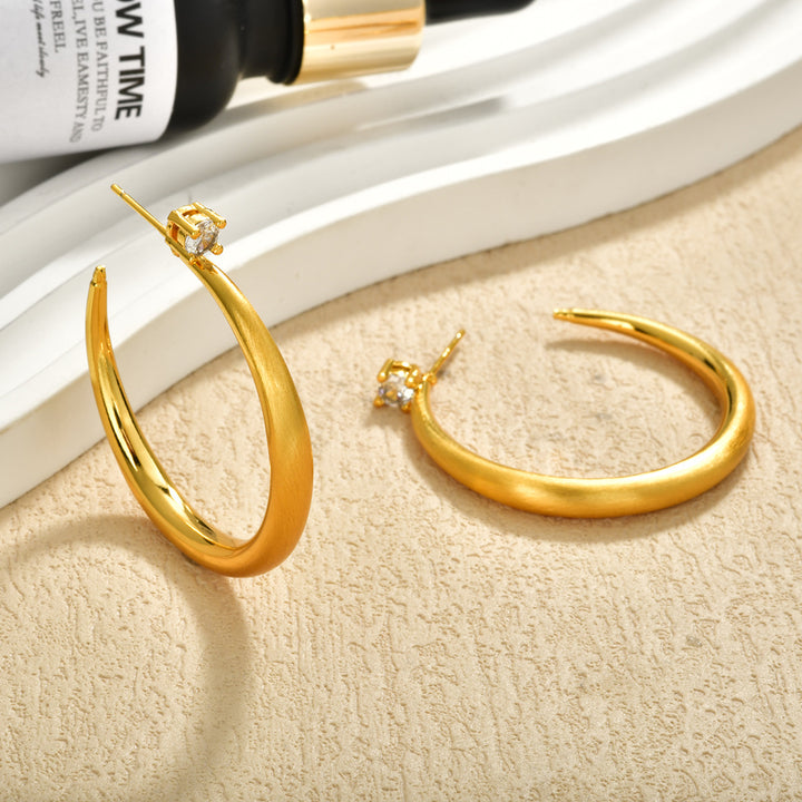 Chunky Hoop Earrings Everyday Luxury