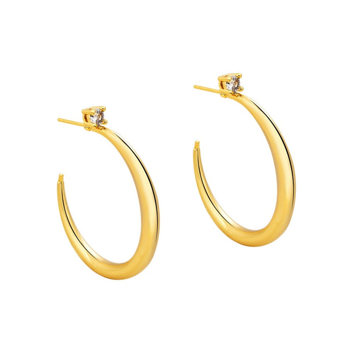 Chunky Hoop Earrings Everyday Luxury