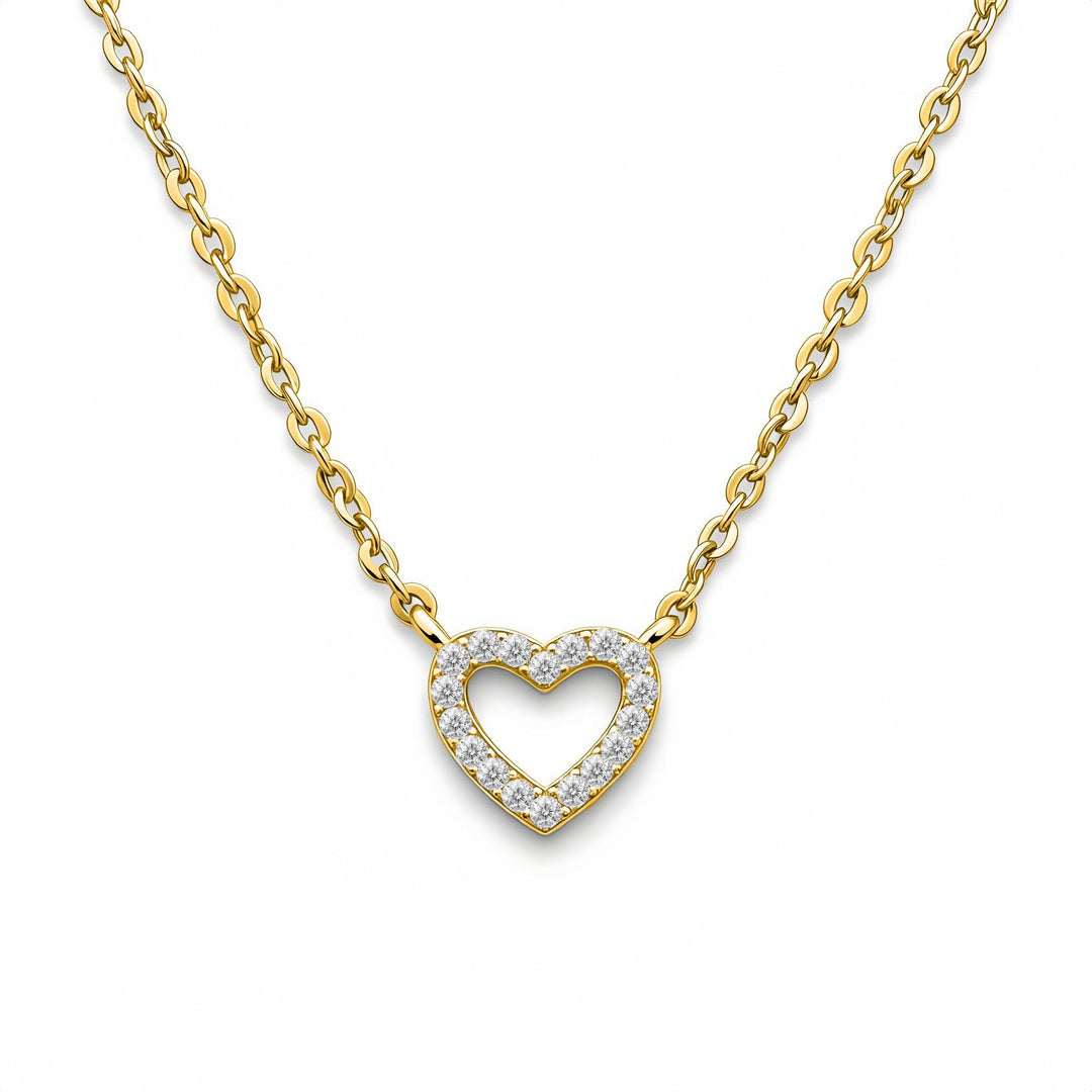 Heart Pendant Necklace for Everyday Style