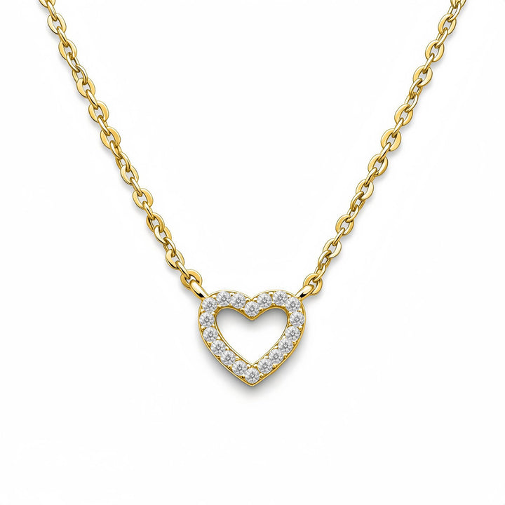 Heart Pendant Necklace for Everyday Style