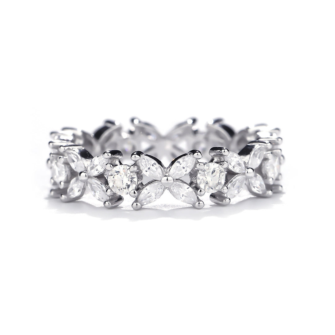 Sparkling CZ Statement Ring