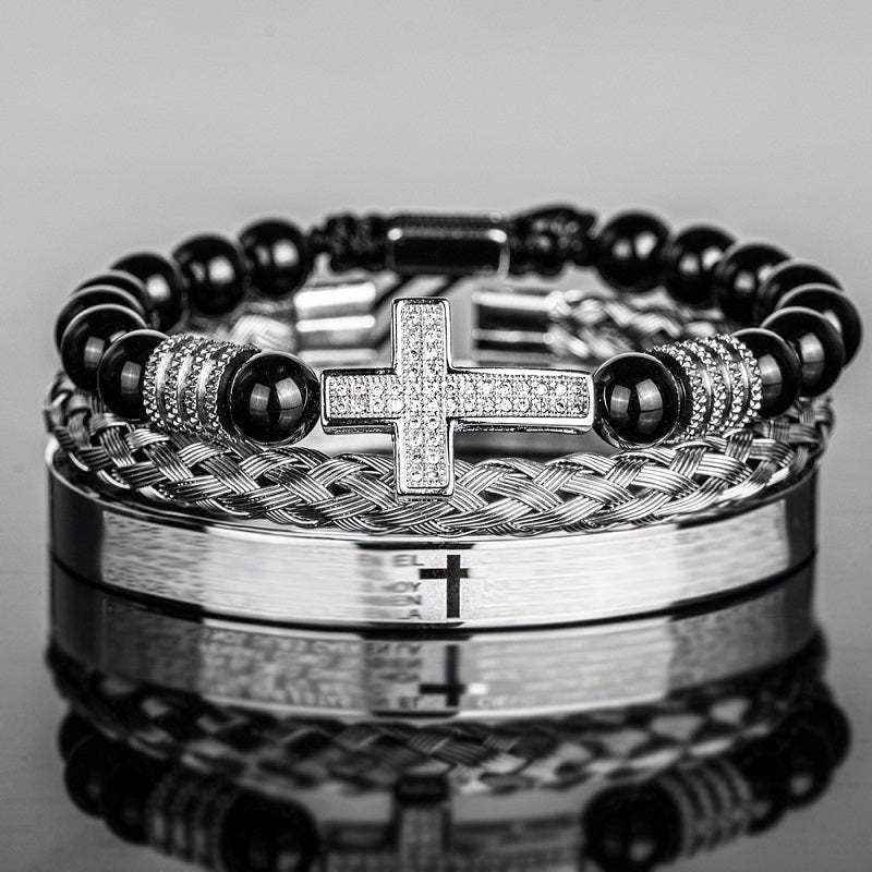 Royal Crown Bracelet Stack Set
