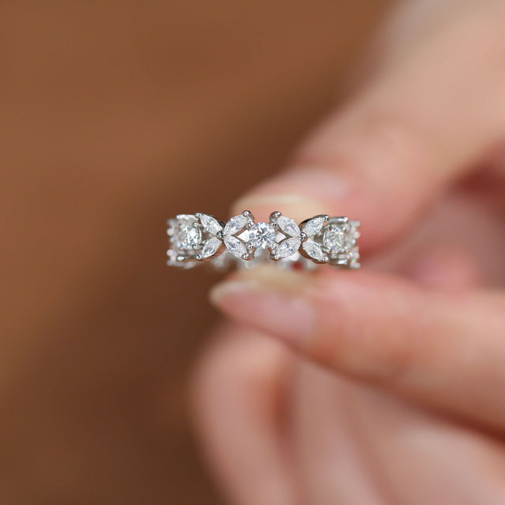 Sparkling CZ Statement Ring