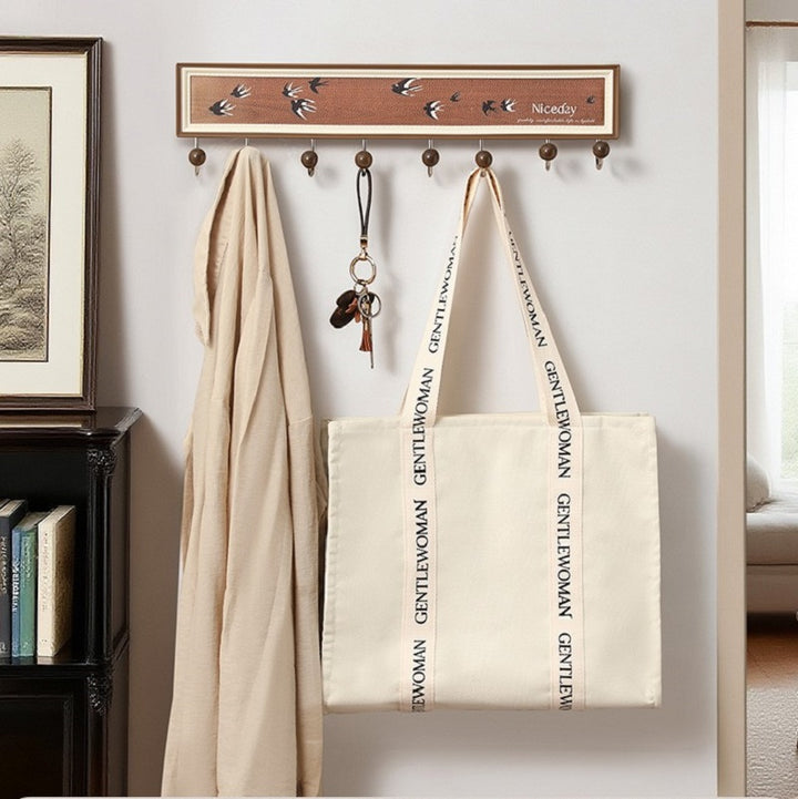 Dopamine-inspired Wabi-Sabi style vintage wall hooks