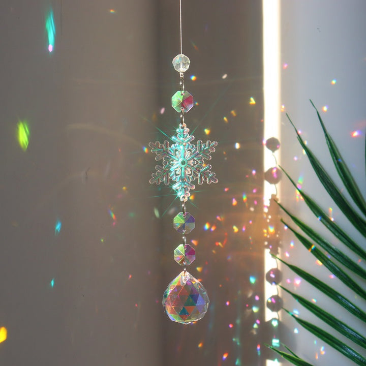 Iridescent Snowflake Suncatcher