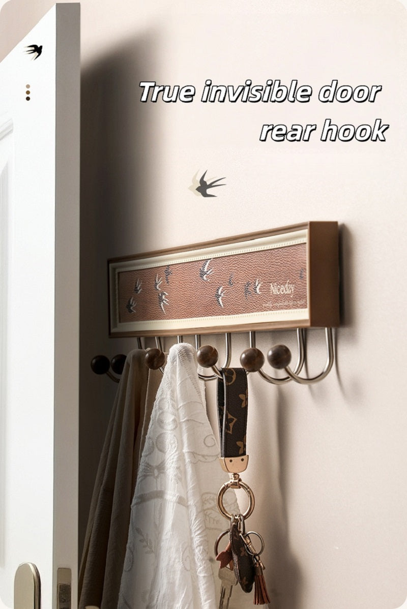 Dopamine-inspired Wabi-Sabi style vintage wall hooks