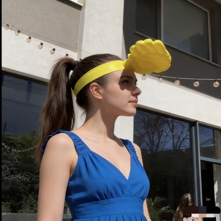 Hand Shade Visor Hat Sun Protection
