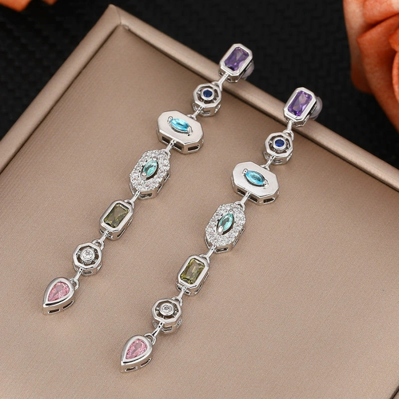 Seven Chakra Gemstone Pendant Necklace