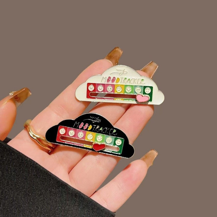 Social Battery Slider Pin Mood Brooch