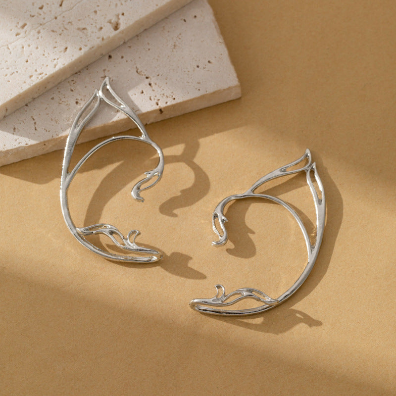 Elven Ear Cuff Fairy Earrings