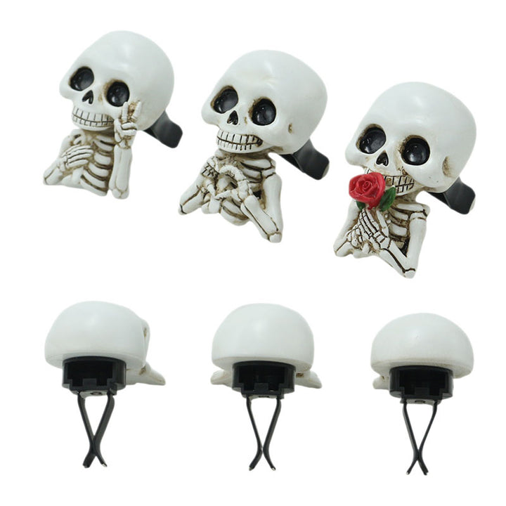 Halloween Skull Vent Clip