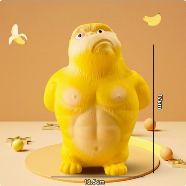 Yellow Boss Gorilla Stress Toy