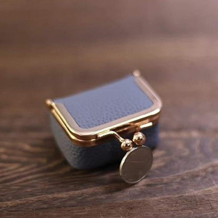 Mini PU Leather Earbud &amp; Jewelry Storage Case