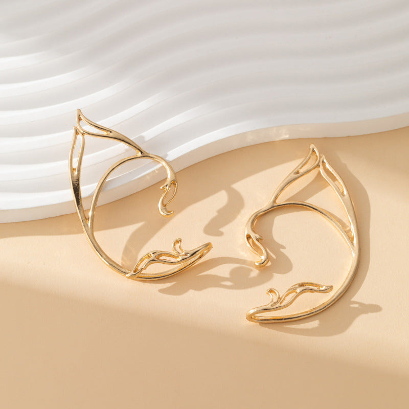 Elven Ear Cuff Fairy Earrings