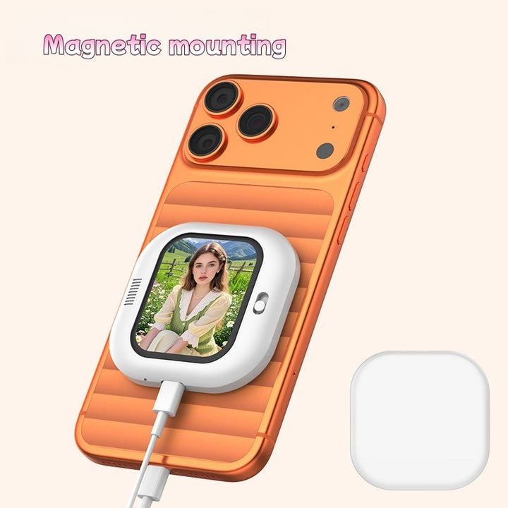 Selfie Screen – Magnetic Rear Camera Selfie Display