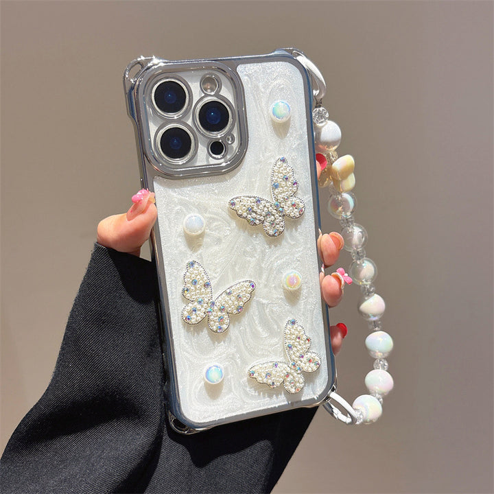 Pearl Butterfly Phone Purse