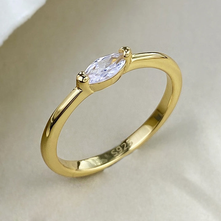 Marquise Moissanite Ring for Everyday Wear