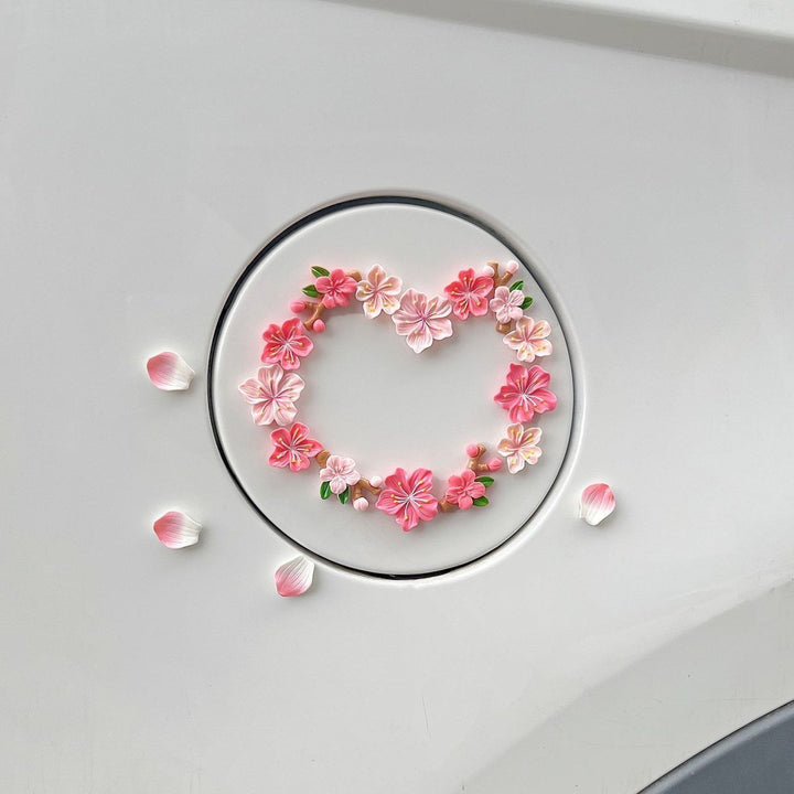 3D Blossom Car Decor Sticker