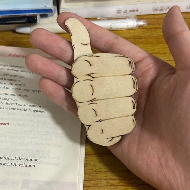 Transforming Finger Gesture Brooch