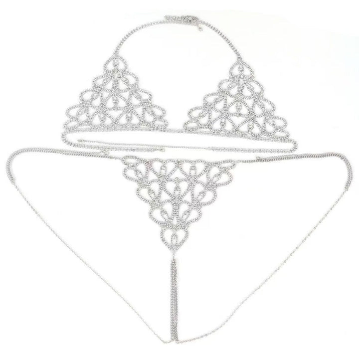 Rhinestone Lingerie Body Jewelry