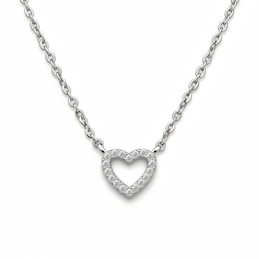 Heart Pendant Necklace for Everyday Style