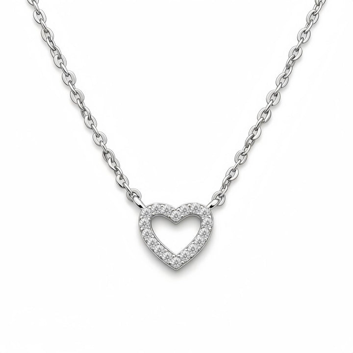 Heart Pendant Necklace for Everyday Style