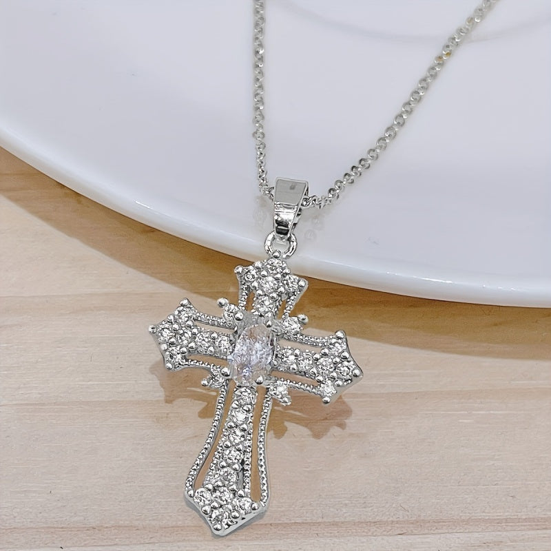 Creative Cross Pendant Necklace