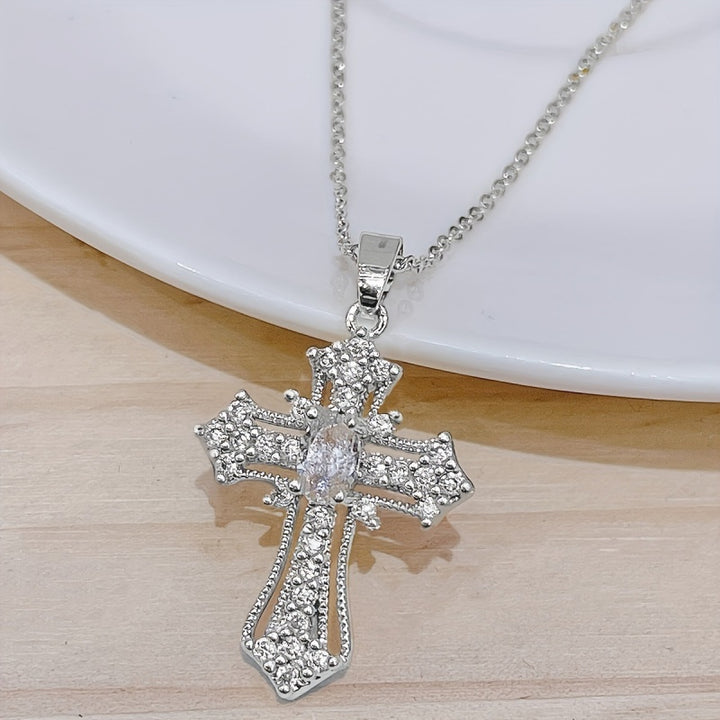 Creative Cross Pendant Necklace