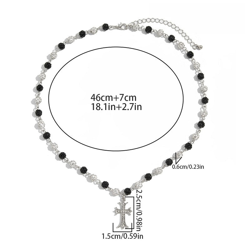 Holy Pearl Cross Necklace Jewelry