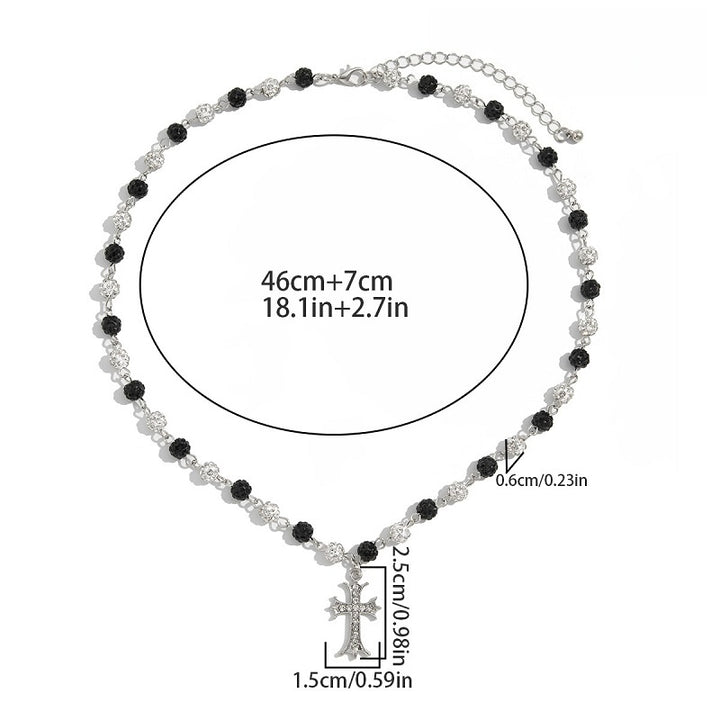Holy Pearl Cross Necklace Jewelry
