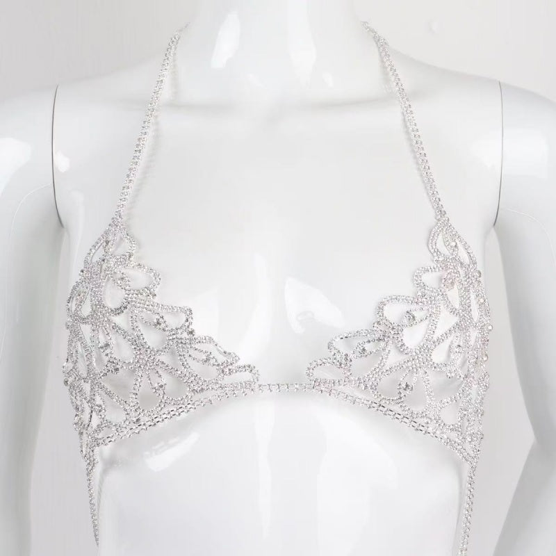 Rhinestone Lingerie Body Jewelry