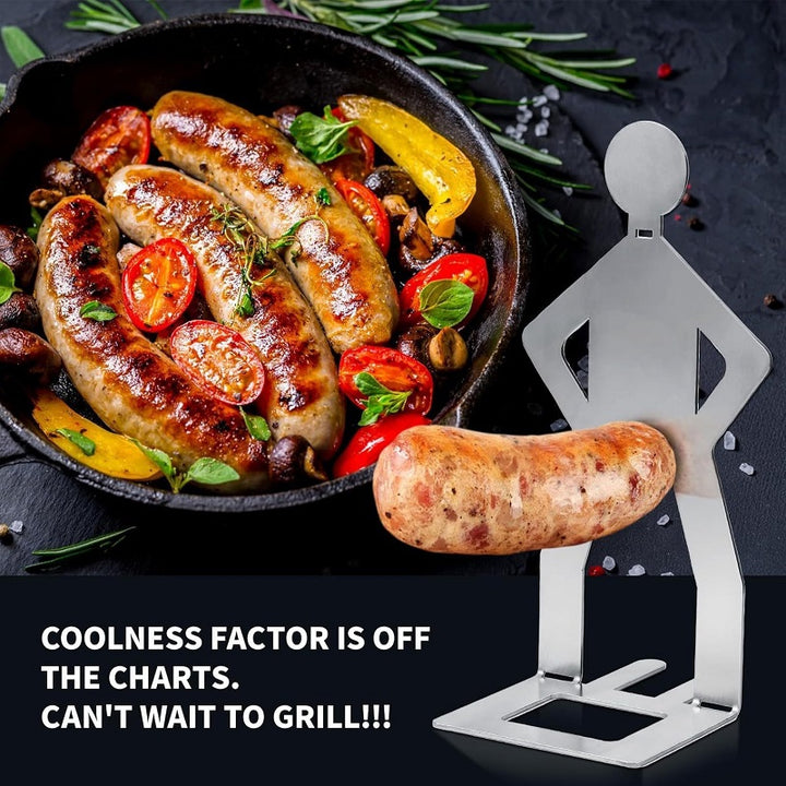 Funny Stainless Steel Hot Dog Holder