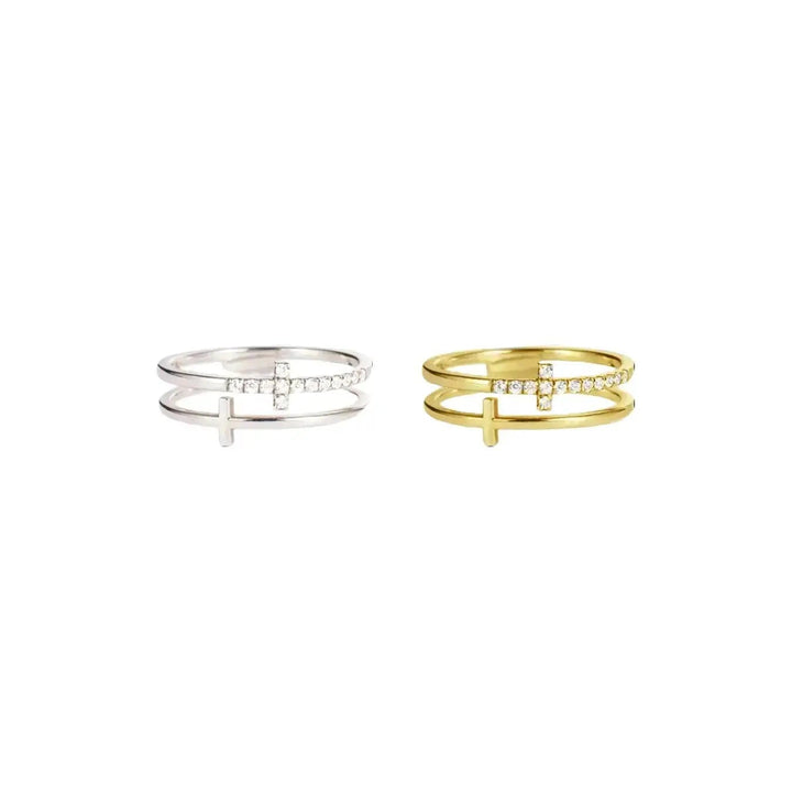 Double-Layer Cross Ring