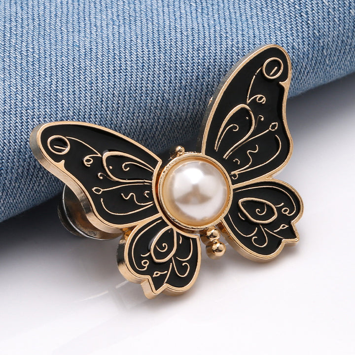 Butterfly Pearl No Sew Waist Tightener Buttons