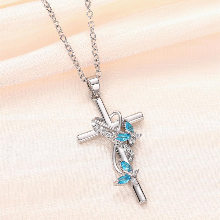 Elegant Cross Pendant Necklace Gift
