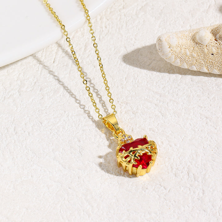 Jesus Heart Necklace